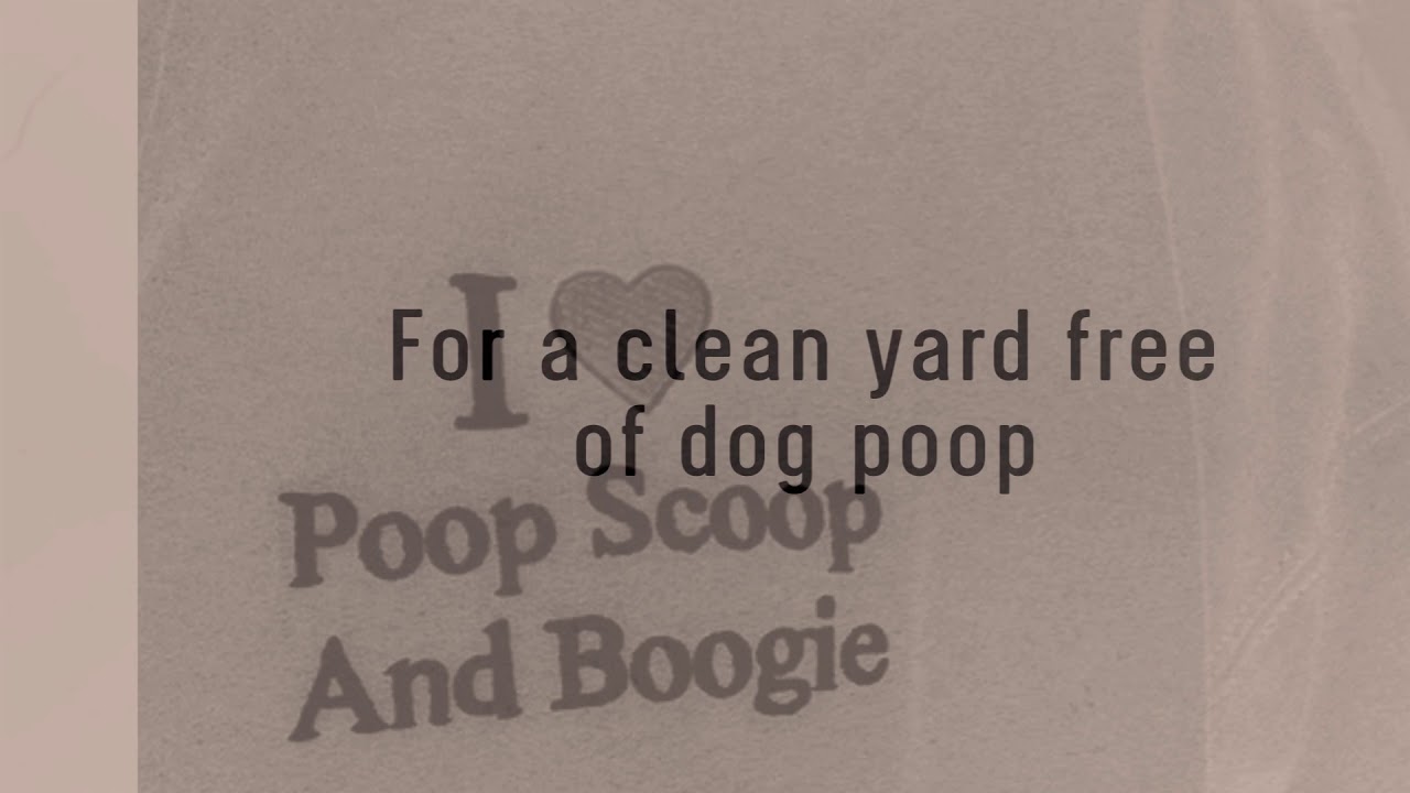 For a clean yard free of dog poop YouTube