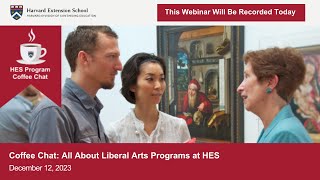 Coffee Chat: All About Liberal Arts Programs at HES Recording