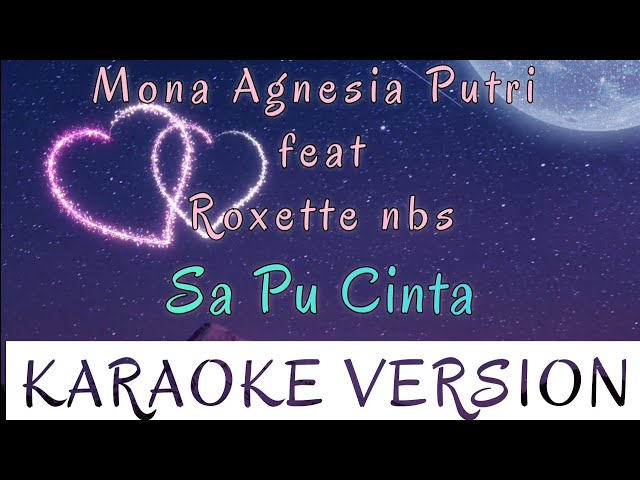 Sa Pu Cinta (Cover Mona) Karaoke class=
