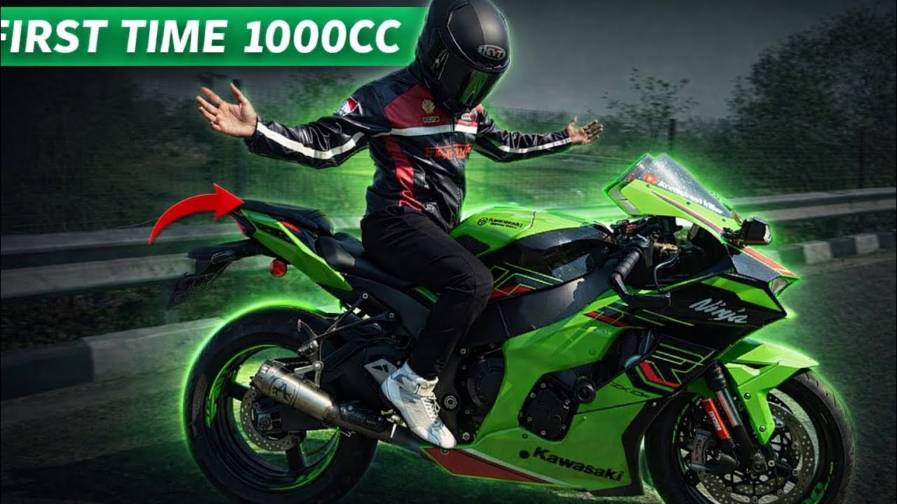R15 Rider Tries ZX-10R for the First Time 😳