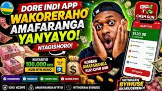 INDI APP NZIZA YAGUFASHA GUKORA AMAFARANGA ONLINE 2026 | NTUGIRE IGISHORO | BIKORE NAWE screenshot 3