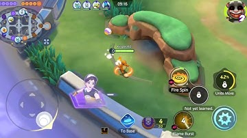 Pokemon Unite Mobile - #Gameplay Walkthrough Part 2 - charizard and Pikachu (iOS, Android)