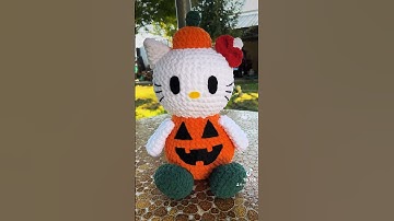 Crochet Hello Kitty #amigurumi #crochet #amigurumicrochet #crochetpatterns #kawaiicrochet #handmade