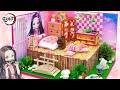 【鬼滅の刃】💖 竈門禰豆子のファンのお部屋のミニチュアドールハウスをDIY 💖 禰豆子のベッド、小物を手作り工作【Kimetsu no Yaiba】#23
