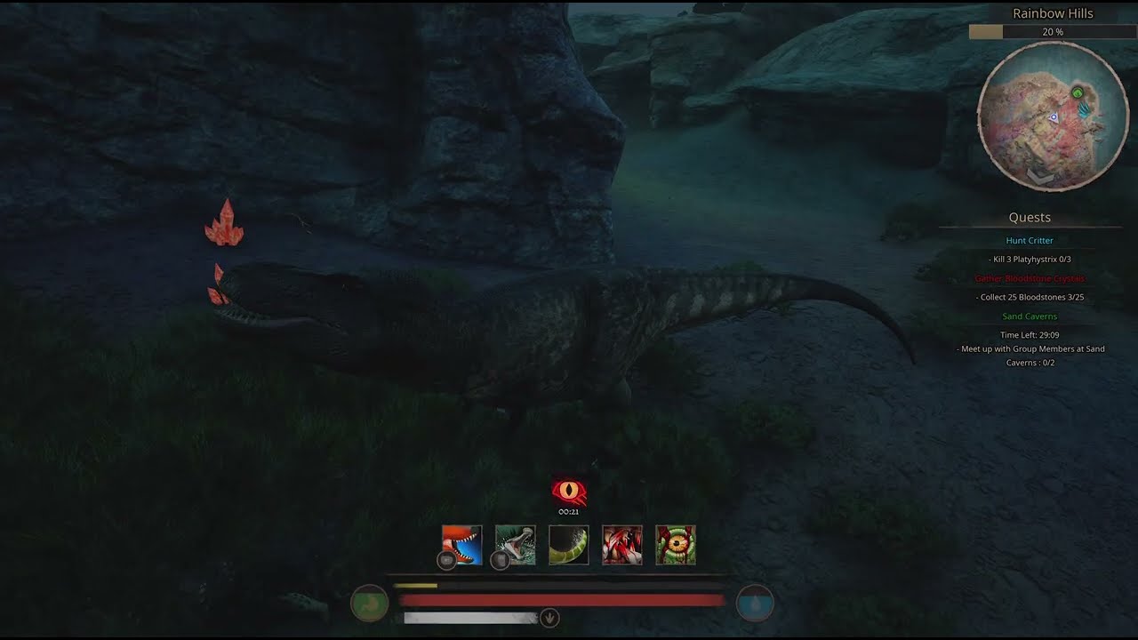 Megalainia Kill, Path of Titans