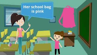 Track 7: Favourite colour - classroom objects
