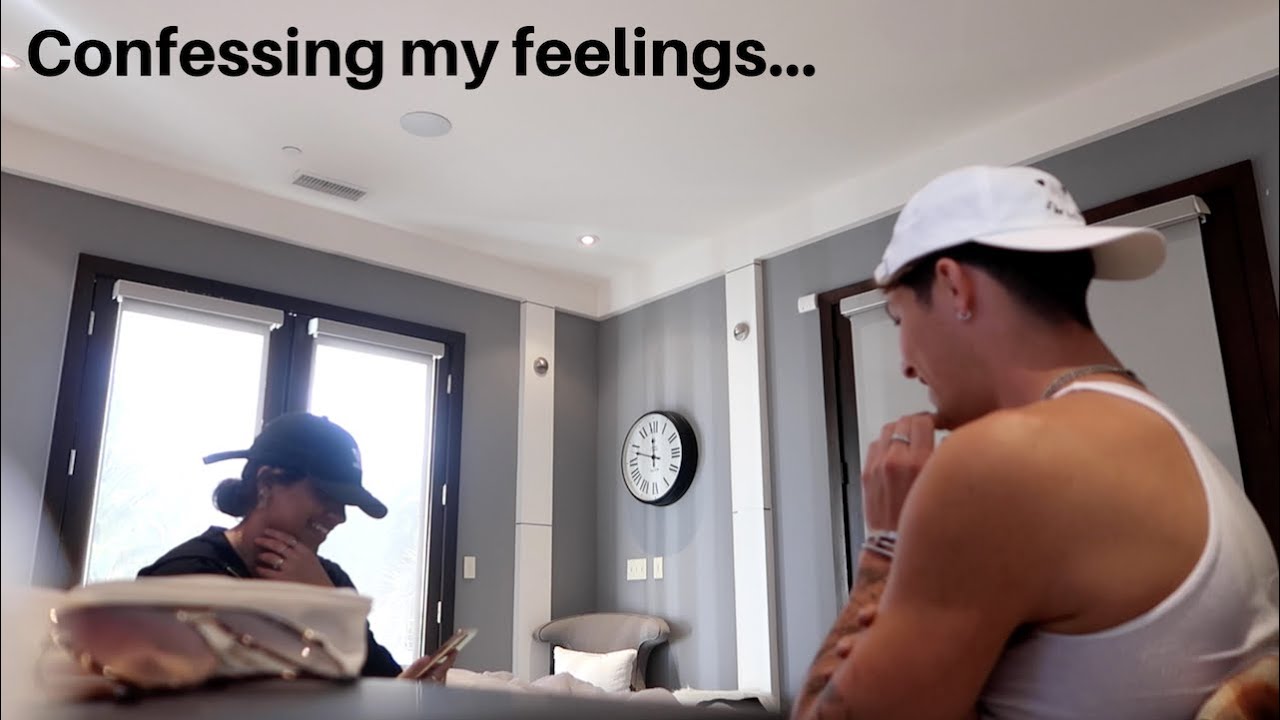 Confessing my feelings to Tayler and Nate...