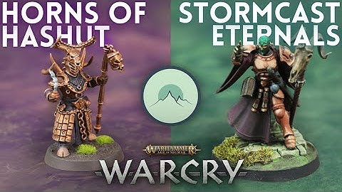 Horns of Hashut vs. Stormcast Eternals [Warcry Battle Report]