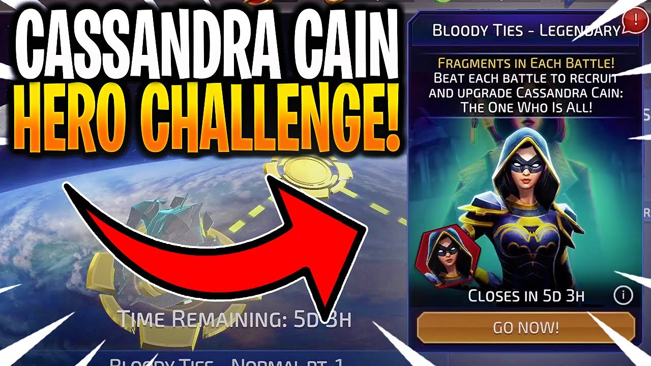 *NEW* CASSANDRA CAIN HERO CHALLENGE (FULL)?! - DC Legends