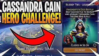 *NEW* CASSANDRA CAIN HERO CHALLENGE (FULL)?! - DC Legends