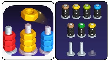 Nut Sort-Color Puzzle Game Level 30 Walkthrough