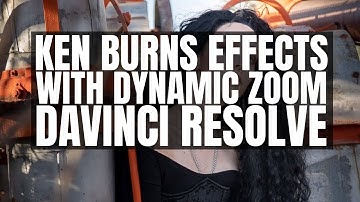 Ken Burns Effects with Dynamic Zoom in Davinci Resolve