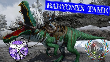 TAMING THE BARYONYX | Arktic Hardcore Survival EP34 | ARK Survival Evolved Mobile
