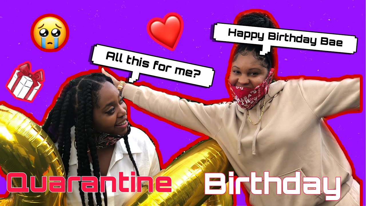My Best Friend's Surprise Quarantine Birthday Drive By Vlog! YouTube