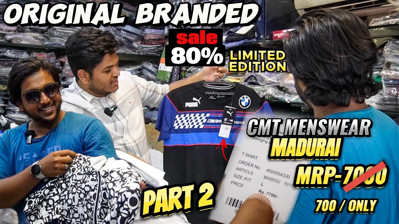 original branded dresses ❤️| CMT menswear madurai| best dress shop in maduari 💯 | 80% off 🤩 | part 2