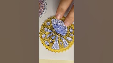 Do you like it? #spirograph #art #asmr #viral #satisfying #usa #pattern #shorts #spirographity