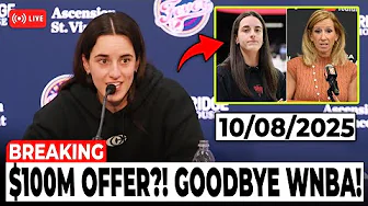 Caitlin Clark’s $100M DEAL ENDS WNBA Commissioner’s Career ON LIVE TV!