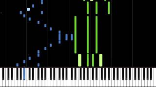 【魔王学院の不適合者 ED】ハミダシモノ- Piano MIDI【楠木ともり】