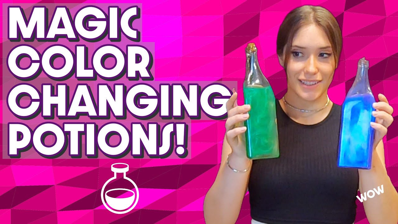 Making Magic Color Changing Potions!