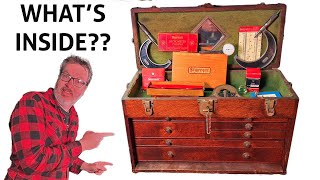 Machinist Treasure Chest Opened - Tool Box Tour - What's Inside?