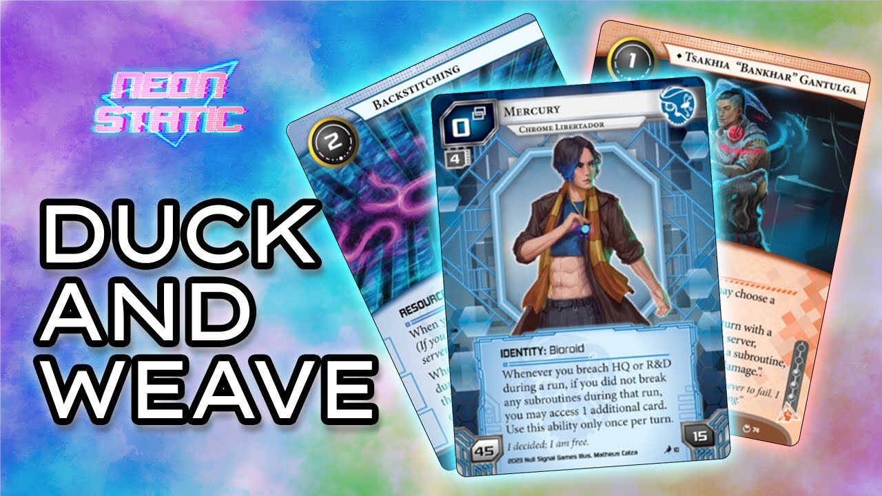 Netrunner - Duck and Weave - LIVE IRL Games thumbnail