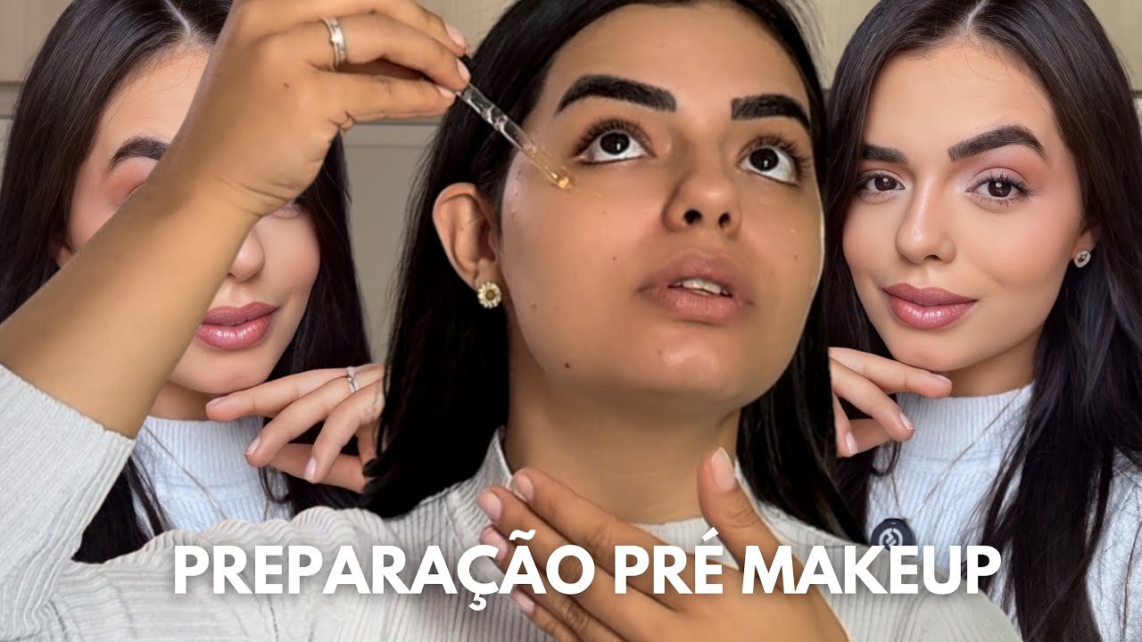 PREPARAÇÃO DA PELE ANTES DA MAQUIAGEM