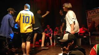 DAMI MR BASE vs SOLIVAN RAPPER | Rap en el Galpon | Semifinal