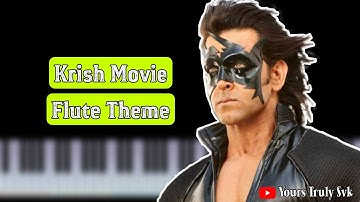Krish Flute Theme On Keyboard || Perfect Piano || Krish
