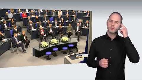 Gebärdensprachvideo: Gedenkenstunde für NS-Opfer