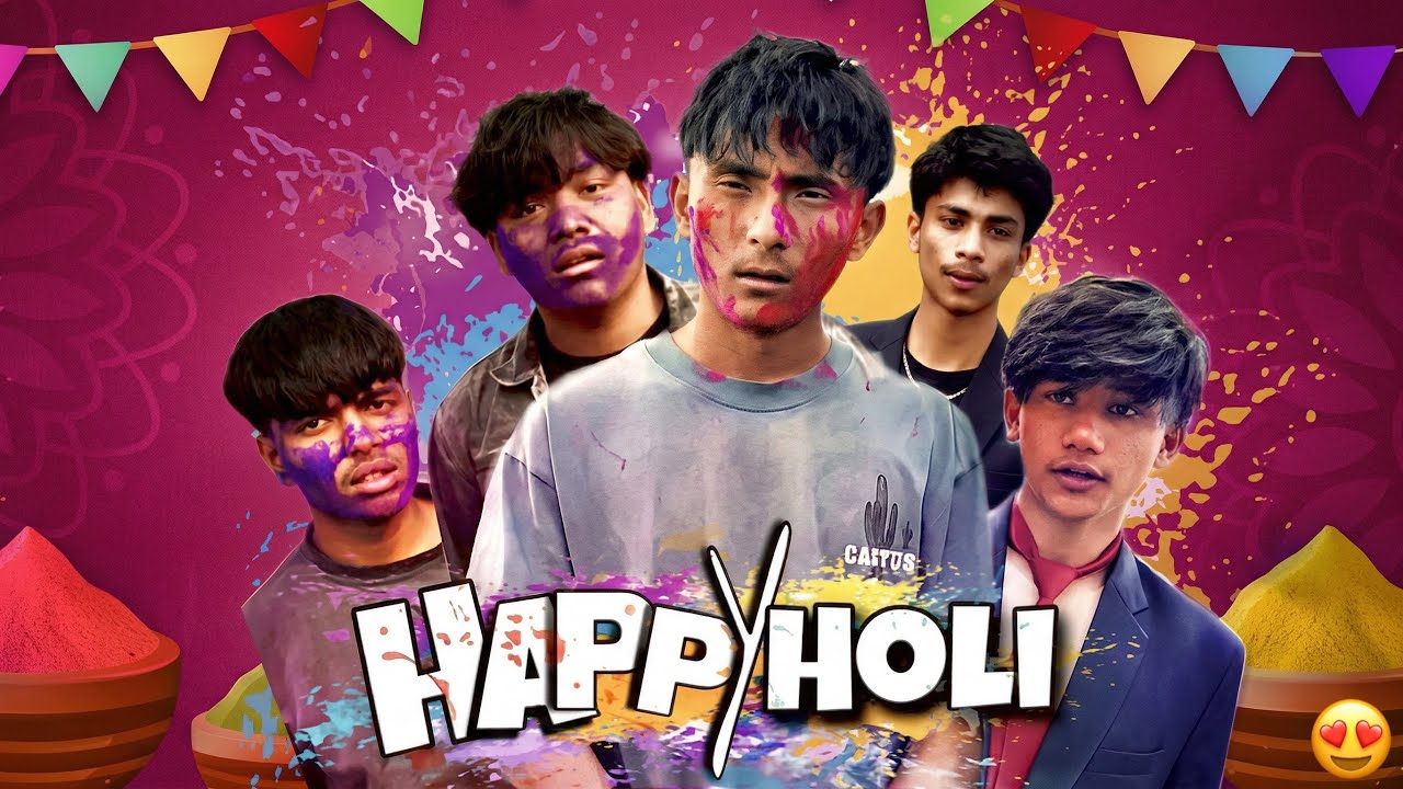 Happy Holi “ Kushaltmz 