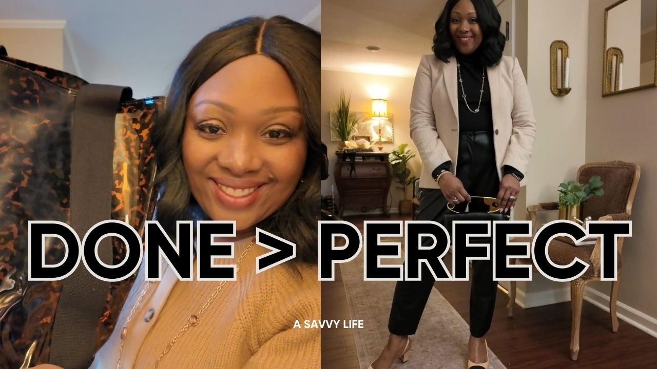 Lifestyle Vlog | New Tote, Work Dinner & Letting Go of Perfect