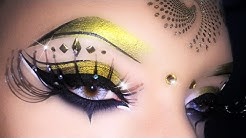 Sexy Carnival Cleopatra Arabic Makeup Tutarial using Makeup Geek ft. Giulia Cova