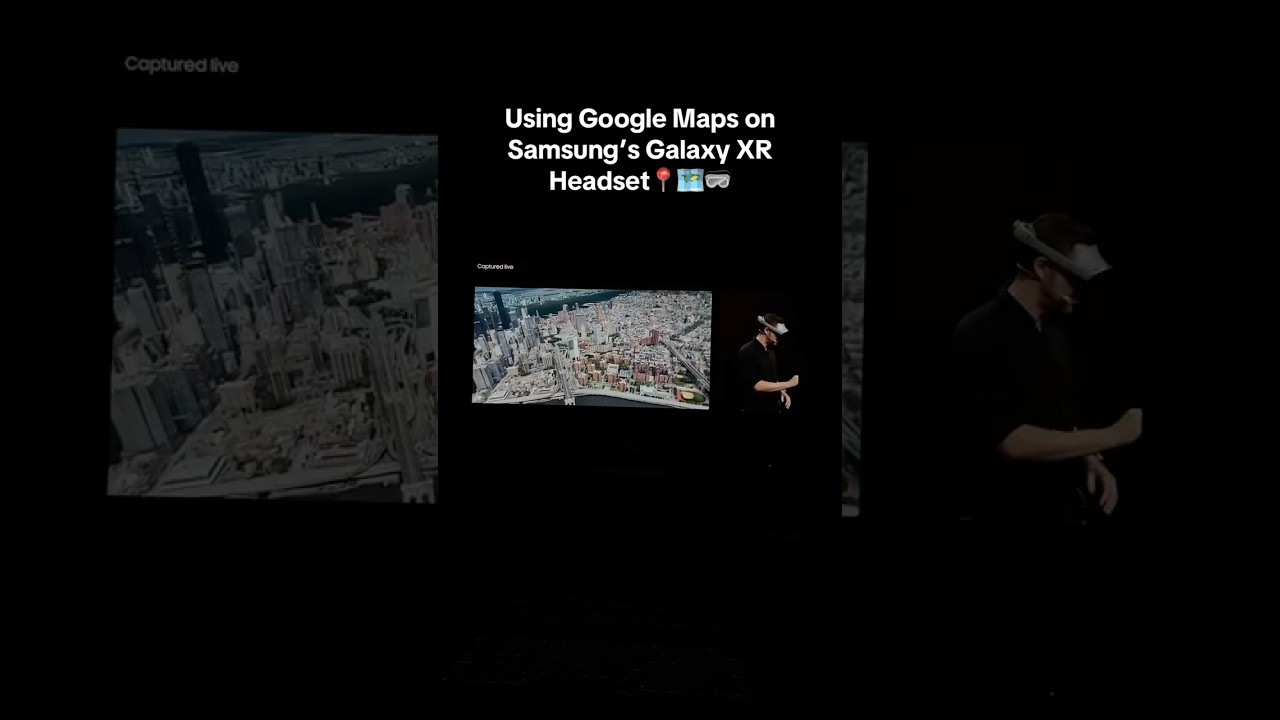 Google Maps on Samsung Galaxy XR