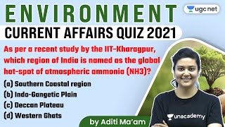 7:30 AM - Target JRF 2021 | Current Affairs by Aditi Sharma | Current News MCQs Session screenshot 3