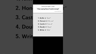 Celebrity You’re Saying These 5 Words Wrong! 😳 #shorts #learnenglish Net Worth