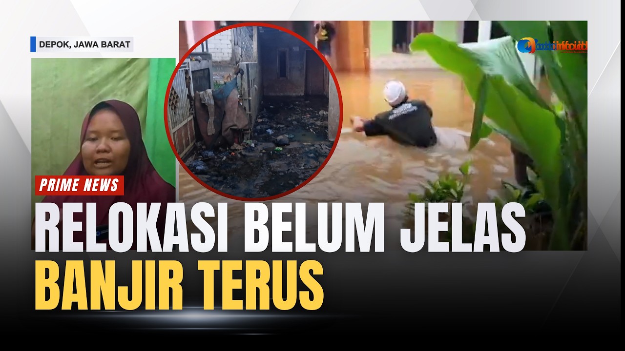 Banjir Tak Kunjung Usai, Warga Depok Masih Menunggu Kepastian Relokasi