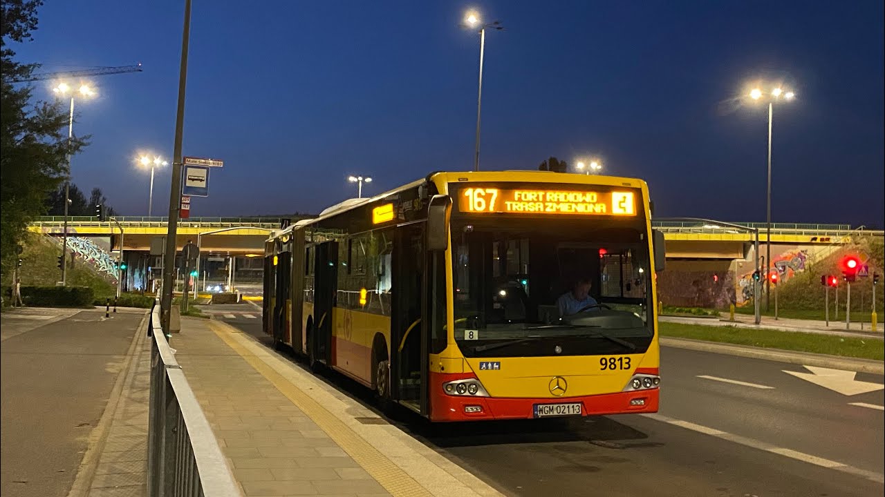 ↯ Mercedes Conecto LF G #9813 (Mobilis Warszawa) [🚍167] ↯