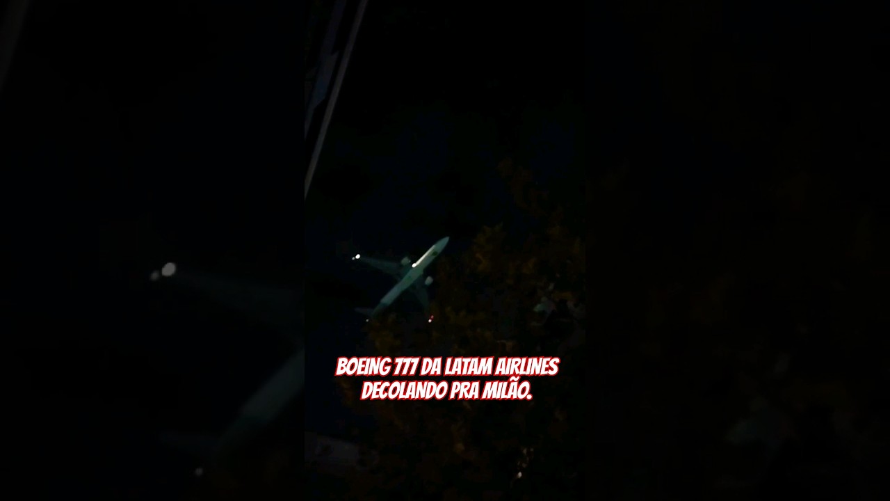 BOEING 777-32W(ER) LATAM AIRLINES (PT-MUD) GRU - MXP 