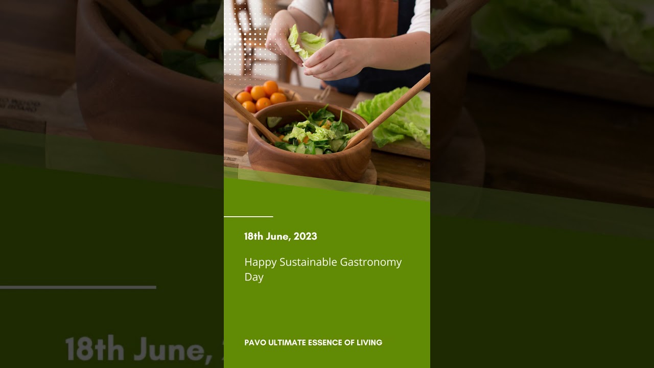Happy Sustainable Gastronomy Day !!