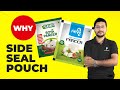 WITHOUT CYLINDER POUCH PRINTING | SIDE SEAL POUCH | BUDGET FRIENDLY POUCH - PACKAGINGWALA