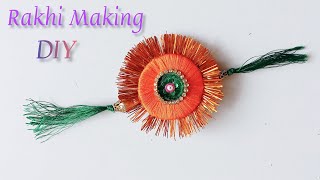 Rakhi Making Ideas ||DIY||Simple and Easy||Creative Crafts