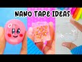 Nano tape ideas   kawaii nano tape water balloon  viral nano tape bubbles  nano tape mix slime