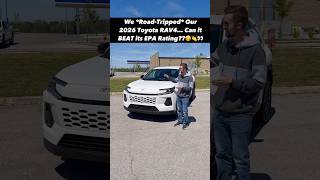 Can Our New 2026 Toyota RAV4 Hybrid Achieve its EPA Estimated Fuel Economy??