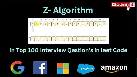 Z-Algorithm Explained | String Matching Made Easy | Top interview Questions | Leetcode | LVS_LOGICS