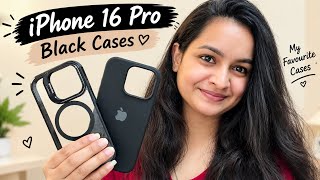 My Favourite iPhone 16 Pro Black Cases 🖤 l Mahi Roy l