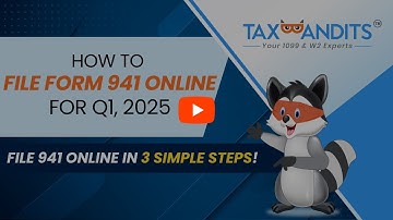 How To File Form 941 Online For Q1, 2025