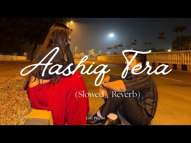 Aashiq Tera (Slowed + Reverb) | Happy Bhag Jayegi | Sohail Sen , Altamash Faridi | Lofi Playlist