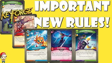 Important Keyforge Rules Updates! (New FAQ)