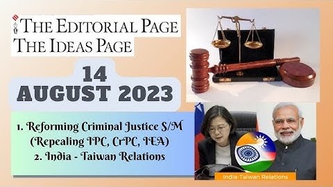 14th August 2023 | Gargi Classes The Editorials & Idea Analysis | By R.K. Lata