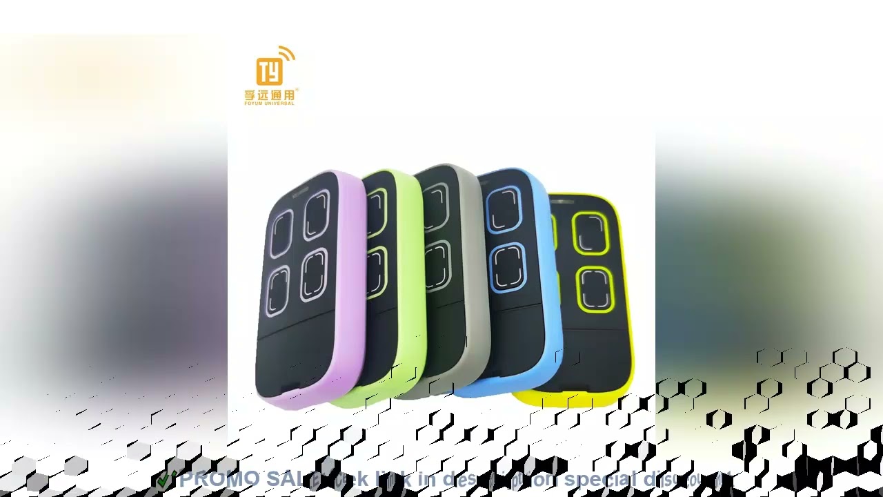 Multi-frequency Universal Garage Control Door Remote Controller 280-868mhz Gate Control 433mhz 315 3